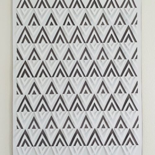 A3 papirrelief