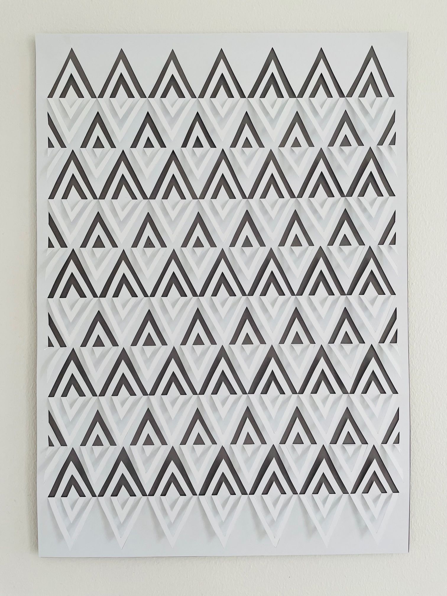 A3 papirrelief