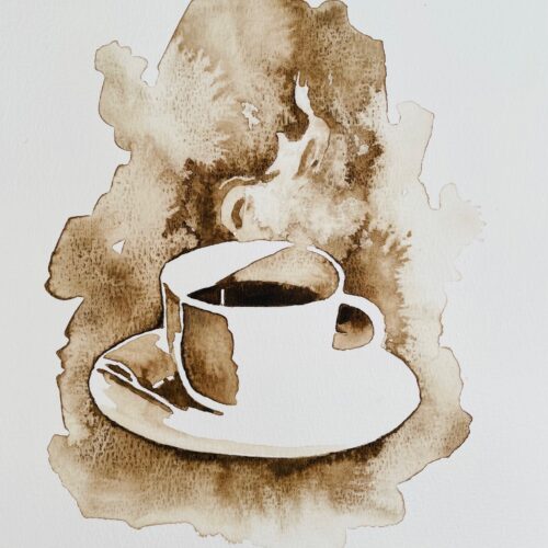 en kop kaffe